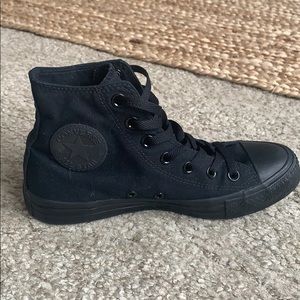 Black High Top Converse